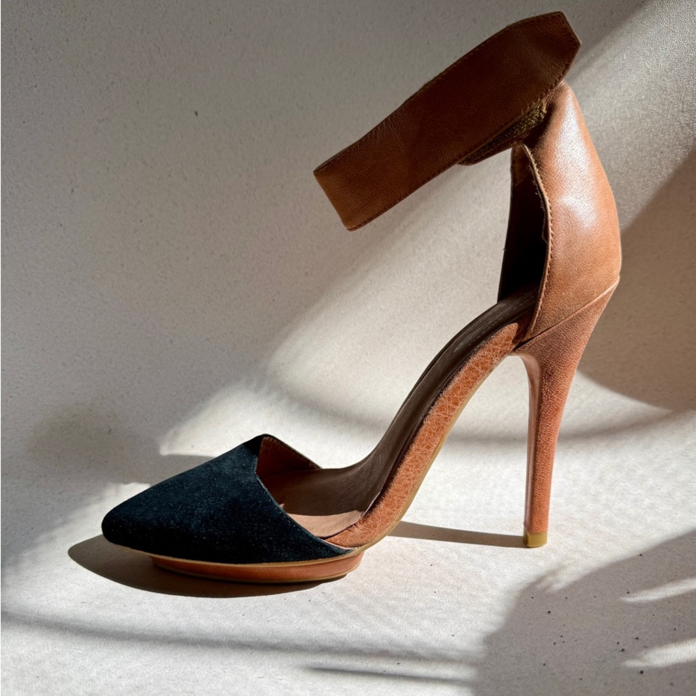 Jeffrey Campbell x Free People Ankle Velcro Strap Stilettos